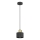 Pendul cu cablu PARKLA, 1xE27/15W/230V, negru