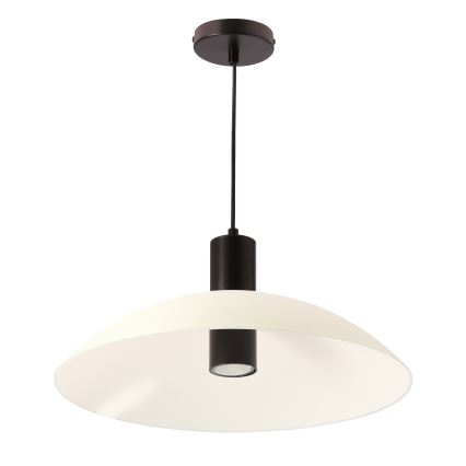 Pendul cu cablu TEDIN 1xGU10/15W/230V alb/negru