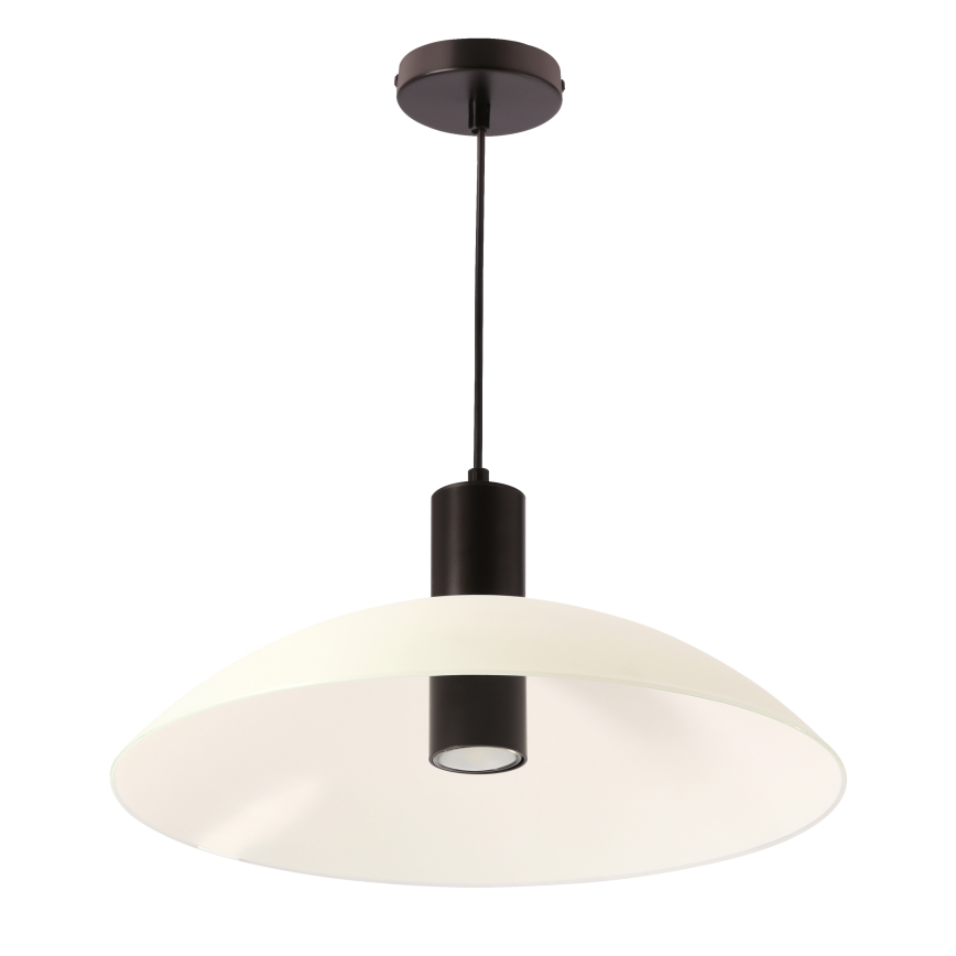 Pendul cu cablu TEDIN 1xGU10/15W/230V alb/negru