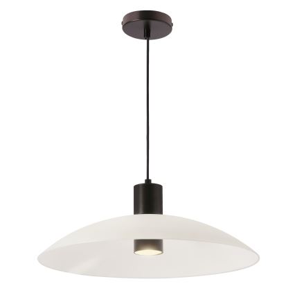 Pendul cu cablu TEDIN 1xGU10/15W/230V alb/negru