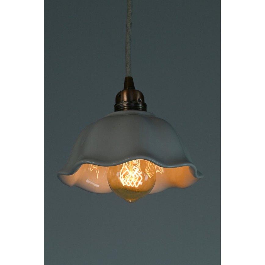 Pendul din porțelan cu cablu 1xE27/60W/230V - Bohemia-Design
