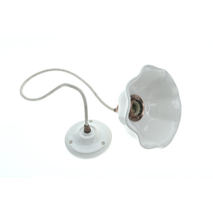 Pendul din porțelan cu cablu 1xE27/60W/230V - Bohemia-Design