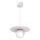 Pendul FLAT pe cablu, 1xE27/15W/230V, crem