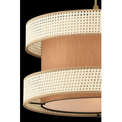 Pendul HALO, 1x E27/60W/230V, maro/crem