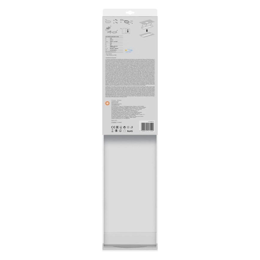 Pendul LED dimabil Ledvance OFFICE LINE 2xLED/12,5W/230V