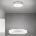 Pendul LED dimabil pe cablu KOLK LED/40W/230V 2700/3000/4000K diam. 40 cm alb