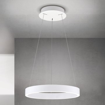 Pendul LED dimabil pe cablu KOLK LED/40W/230V 2700/3000/4000K diam. 40 cm alb