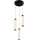 Pendul LED pe cablu CORTE LED/25W/230V negru