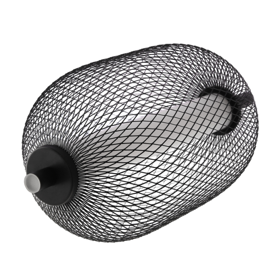 Pendul LED pe cablu PUMA LED/10W/230V diam. 15 cm negru