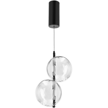 Pendul LED PLAYA pe cablu, 10W, 230V, negru