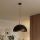 Pendul NAUTICA pe cablu, 1xGX53/12W/230V, negru