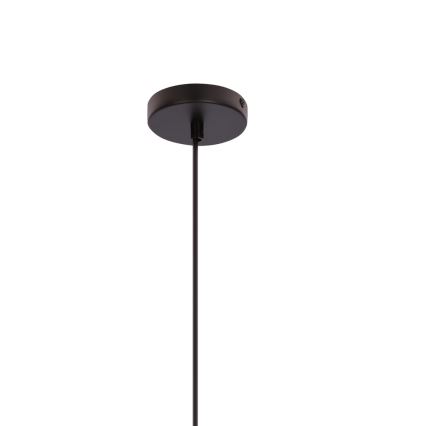 Pendul pe cablu AFRICA 1xE27/40W/230V Ø 40 cm maro/crem