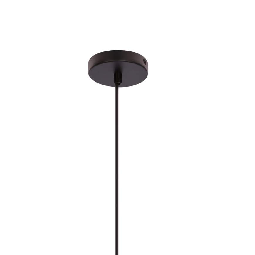 Pendul pe cablu AFRICA 1xE27/40W/230V Ø 40 cm maro/crem