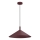 Pendul pe cablu ANEGA 1x soclu GX53/15W/230V, Ø 40 cm, bordo