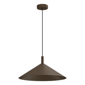 Pendul pe cablu ANEGA 1xGX53/15W/230V Ø 40 cm maro
