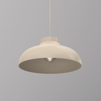 Pendul pe cablu BASCA 1xE27/15W/230V bej