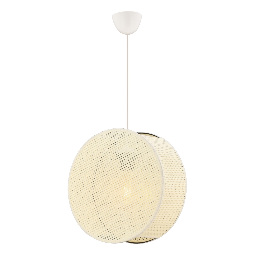 Pendul pe cablu BIG DRUM 1xE27/60W/230V, crem