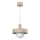 Pendul pe cablu CANAN, 1xE27/15W/230V, Ø 29 cm, bej