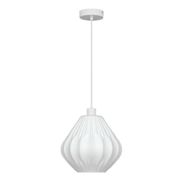 Pendul pe cablu CARSON 1xE27/40W/230V alb