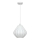 Pendul pe cablu CARSON 1xE27/40W/230V alb