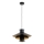 Pendul pe cablu CELESTE 1xE27/15W/230V negru
