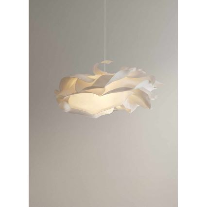 Pendul pe cablu CLOUDY 1xE27/40W/230V alb