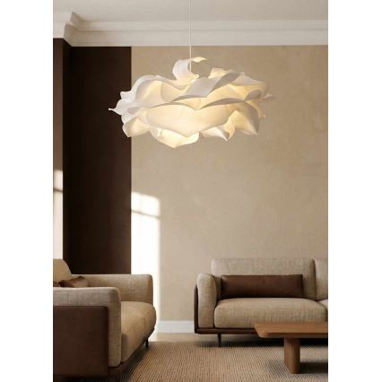 Pendul pe cablu CLOUDY 1xE27/40W/230V alb