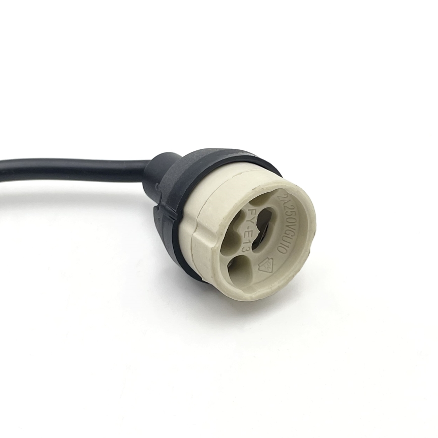 Pendul pe cablu CRISPINA 1xGU10/10W/230V negru - Brilagi