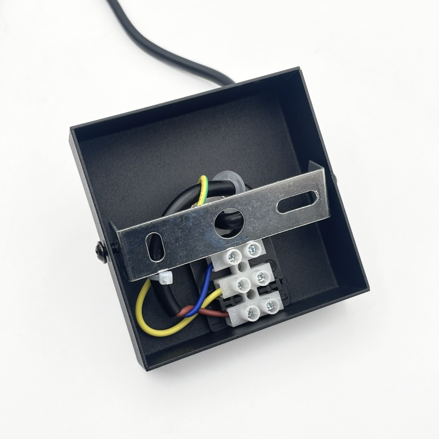 Pendul pe cablu CRISPINA 1xGU10/10W/230V negru - Brilagi