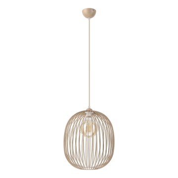 Pendul pe cablu DESTELLO, 1xE27/15W/230V, Ø 33 cm, bej