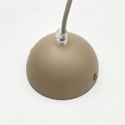 Pendul pe cablu DESTELLO, 1xE27/15W/230V, Ø 33 cm, bej