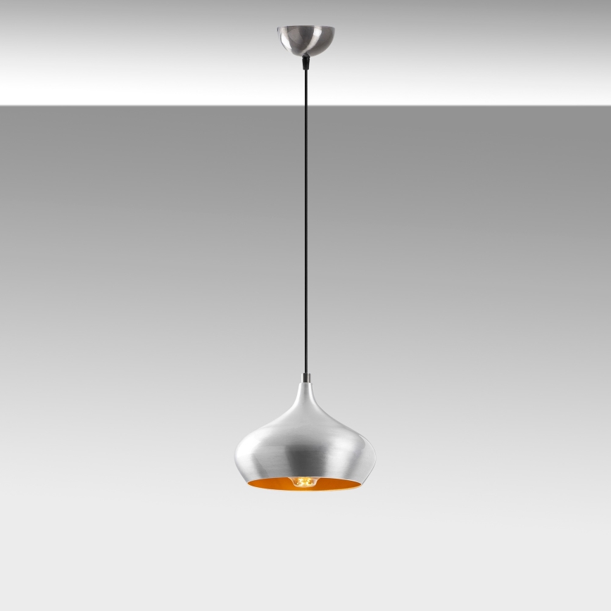 Pendul pe cablu DODO 1xE27/40W/230V crom mat