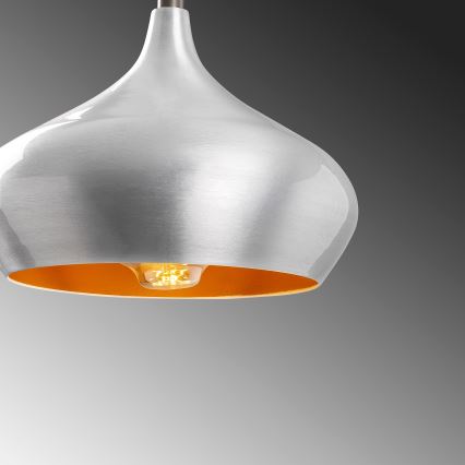 Pendul pe cablu DODO 1xE27/40W/230V crom mat