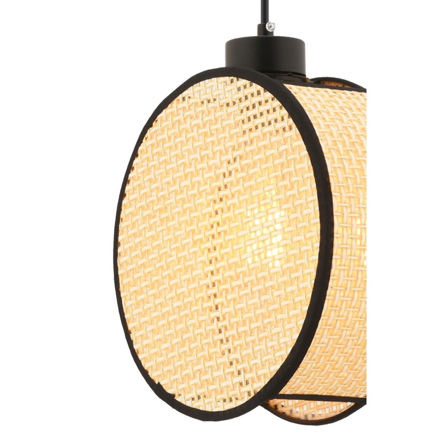 Pendul pe cablu DRUM 1xE27/60W/230V bej/negru