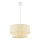 Pendul pe cablu ECHO 1xE27/60W/230V crem