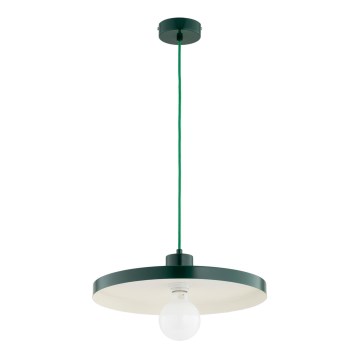 Pendul pe cablu ETERI 1xE27/15W/230V verde