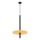 Pendul pe cablu FELTRO 1xG9/8W/230V negru/galben