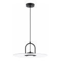 Pendul pe cablu HATTORI 1xGX53/15W/230V negru