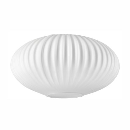 Pendul pe cablu HECTOR 1xE27/15W/230V alb/alamă Ø 25 cm