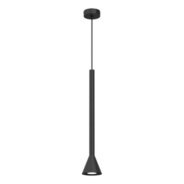 Pendul pe cablu MAZZO 1xGU10/8W/230V negru