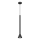 Pendul pe cablu MAZZO 1xGU10/8W/230V negru