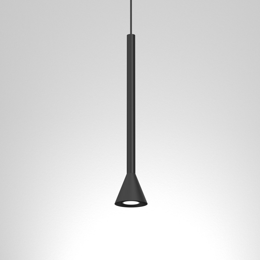 Pendul pe cablu MAZZO 1xGU10/8W/230V negru