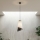 Pendul pe cablu MODA 1xE27/15W/230V gri/negru