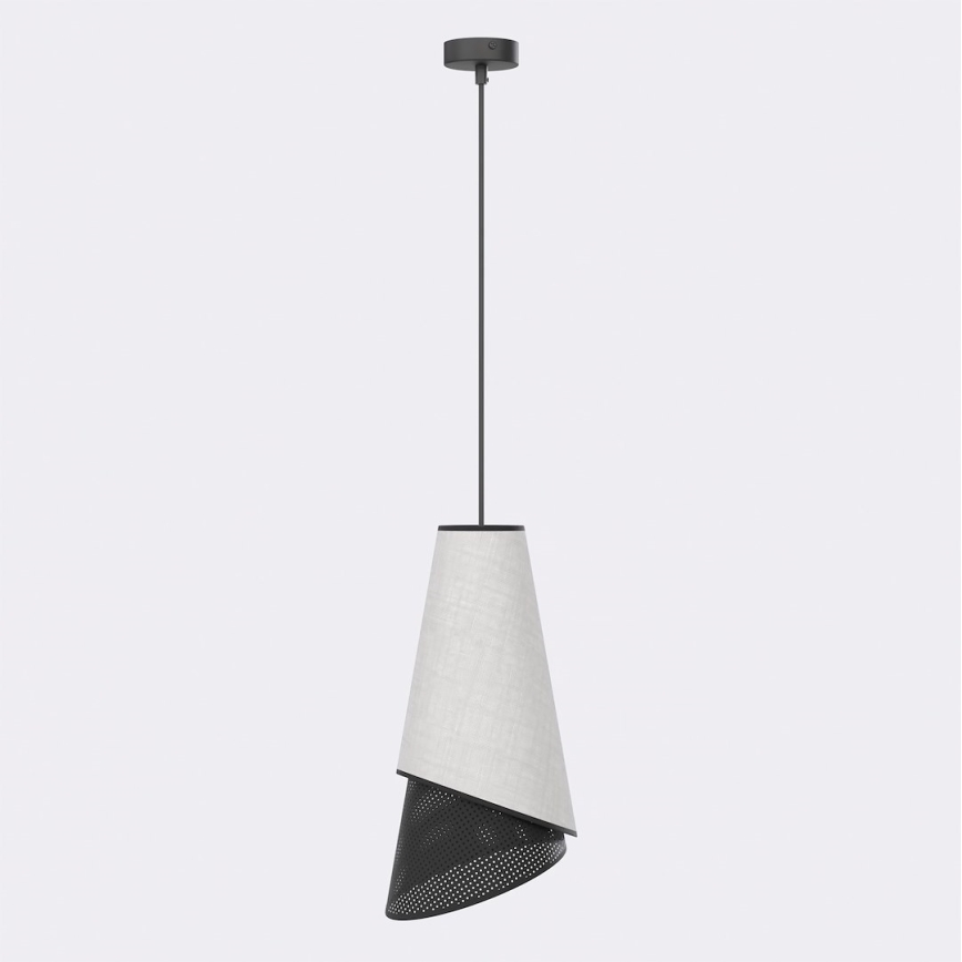 Pendul pe cablu MODA 1xE27/15W/230V gri/negru