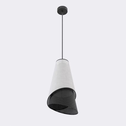 Pendul pe cablu MODA 1xE27/15W/230V gri/negru