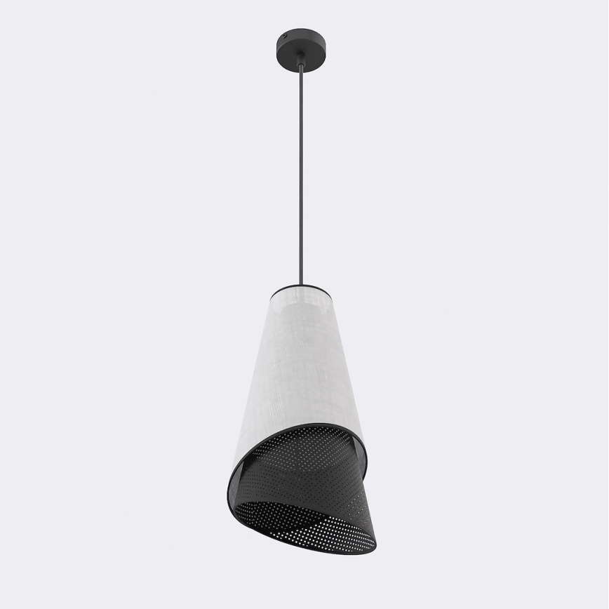Pendul pe cablu MODA 1xE27/15W/230V gri/negru