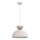 Pendul pe cablu NEVIS 1xE27/15W/230V, diam. 29 cm, crem