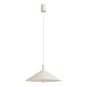 Pendul pe cablu NOX 1xE27/15W/230V crem