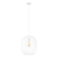 Pendul pe cablu OVELLA, 1xE27/15W/230V, Ø 34 cm, crem