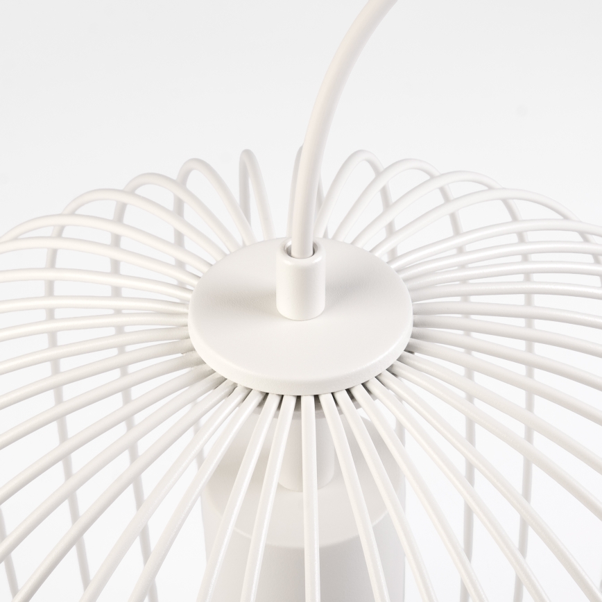 Pendul pe cablu OVELLA, 1xE27/15W/230V, Ø 34 cm, crem